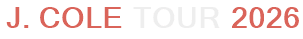 J. Cole Tour 2026